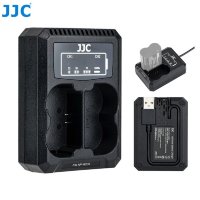 Зарядное устройство JJC для двух аккумуляторов Fujifilm NP-W235