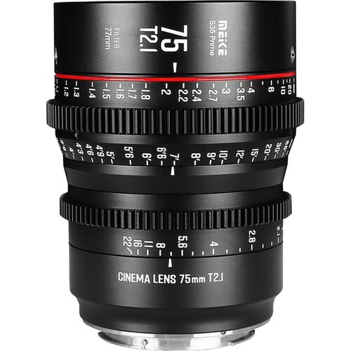 Объектив Meike 75mm T2.1 Cine Lens Canon EF Mount S35