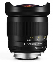 Объектив TTArtisan 11mm f/2.8 на Canon EF