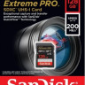 Карта памяти SanDisk Extreme Pro SDXC UHS Class 10 V30 200 MB/s 128GB 