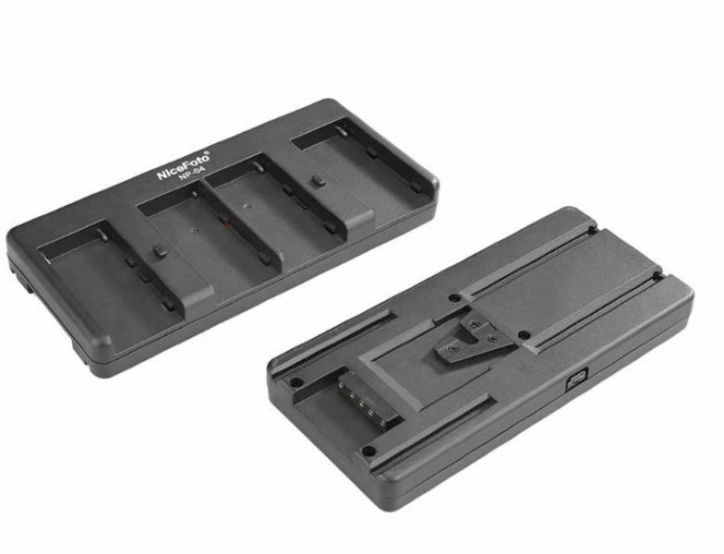 Адаптер NiceFoto NP-04 Battery holder V-mount