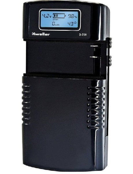 Зарядное устройство Kweller D-700 для фотоаппаратов и видеокамер