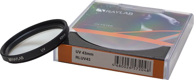 Фильтр защитный ультрафиолетовый RayLab UV 43 mm