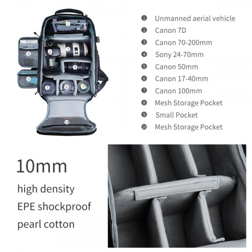 Рюкзак K&F Concept Beschoi 813010019V1