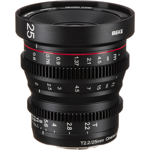 Объектив Meike 25mm T2.2  Cinema Lens для M4/3