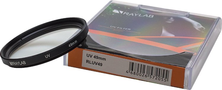 Фильтр защитный ультрафиолетовый RayLab UV 49 mm