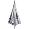Зонт комбинированный Raylab SU-04 золотистый/серебристый 100см
