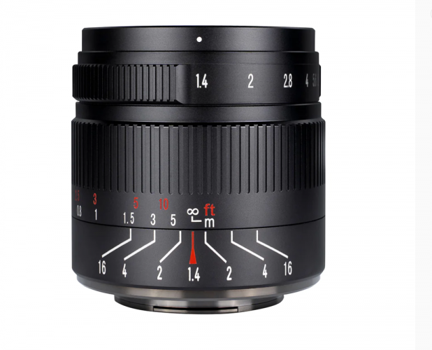 Объектив 7artisans 55mm f/1.4 II Canon R