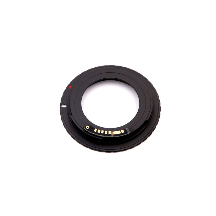 Переходное кольцо M42 на Canon c программируемым чипом (black)